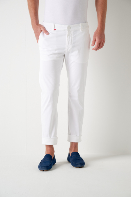 Pantalon Fox Blanc