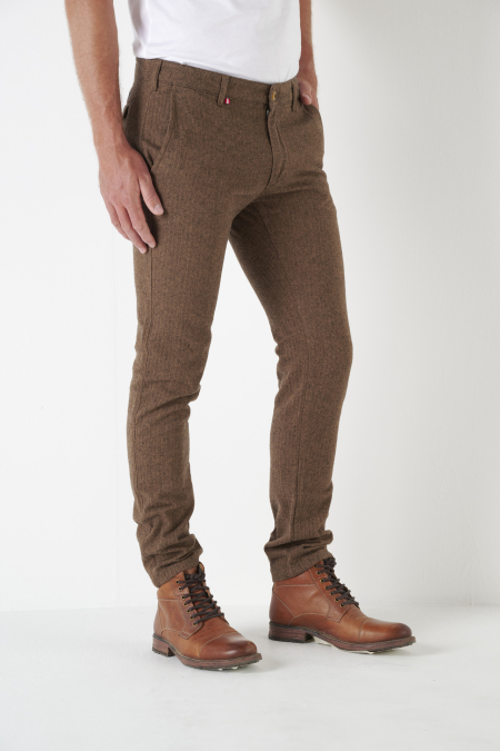 Taupe Conti Chino Pant