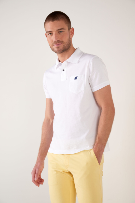 Polo Alano Blanc