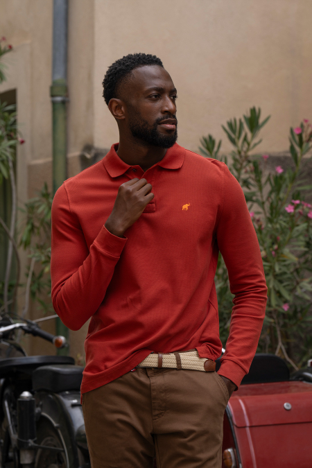 Rust Tom Polo Shirt